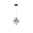 Artcraft Tulip Integrated LED Pendant, Matte Black