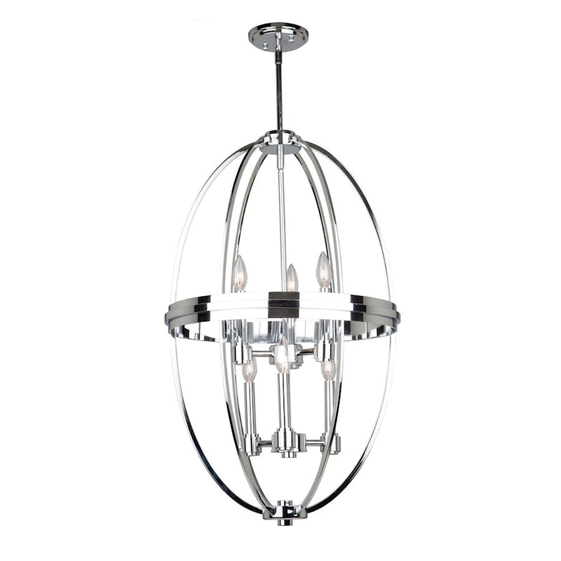 Artcraft Roxbury 6 Light 31" Chandelier