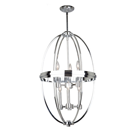 Artcraft Roxbury 6 Light 31" Chandelier