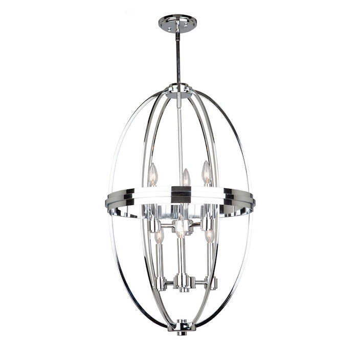 Artcraft Roxbury 6 Light 31" Chandelier