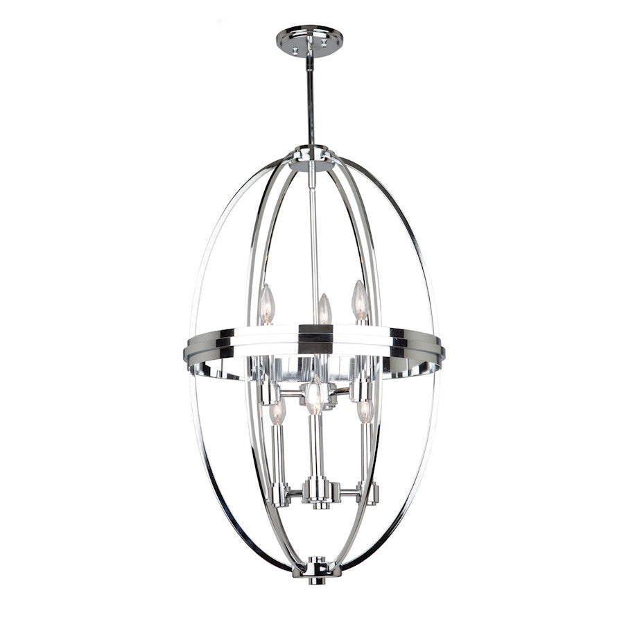 Artcraft Roxbury 6 Light 31" Chandelier