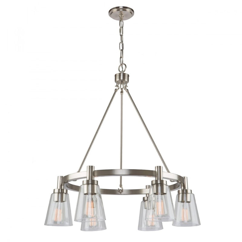 Artcraft Clarence 6 Light 34" Chandelier