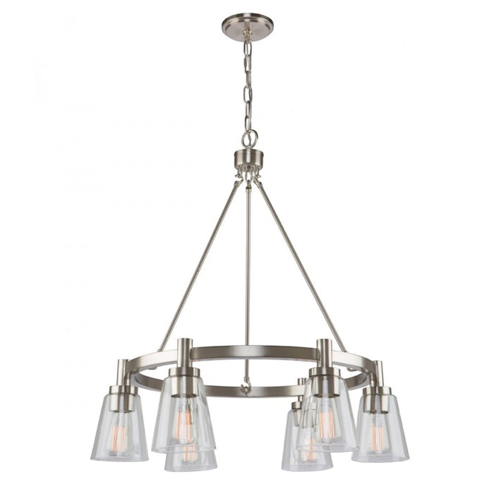 Artcraft Clarence 6 Light 34" Chandelier
