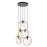 Artcraft Lugano Pendant, Black/Vintage Brass