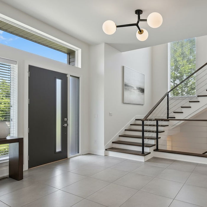 Artcraft Ravello Pendant, Black/Harvest Brass