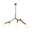 Artcraft Ravello Pendant, Black/Harvest Brass