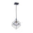Artcraft Artistry 1 Light Pendant, Matte Black/Harvest Brass