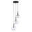 Artcraft Conic Pendant, Black/Clear