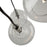Artcraft Conic Pendant, Black/Clear