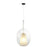 Artcraft Dusk 1 Light Pendant, Black/Clear