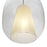 Artcraft Dusk 1 Light Pendant, Black/Clear