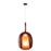 Artcraft Dusk 1 Light Pendant, Black/Espresso Copper