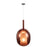Artcraft Dusk 1 Light Pendant, Black/Espresso Copper