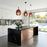 Artcraft Dusk 1 Light Pendant, Black/Espresso Copper