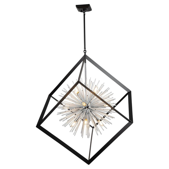 Artcraft Sunburst 12 Light 38" Chandelier
