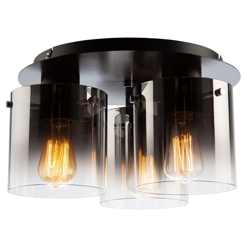 Artcraft Henley 3 Light 8" Flush Mount