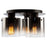 Artcraft Henley 3 Light 8" Flush Mount