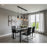 Artcraft Henley 4 Light Island Light, Satin Black/Smoke Glass