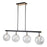 Artcraft Aurelia Island Light, Matte Black/Brass