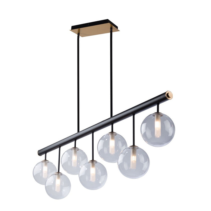 Artcraft Aurelia Island Light, Matte Black/Brass