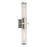 Artcraft Positano 2 Light Bathroom Vanity, Polished Nickel/Clear