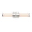 Artcraft Positano 2 Light 21" Bathroom Vanity, Polished Nickel/White