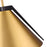 Artcraft Baltic 1 Light Pendant, Brass/Brushed Brass