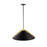 Artcraft Baltic 3 Light Pendant, Black/Black