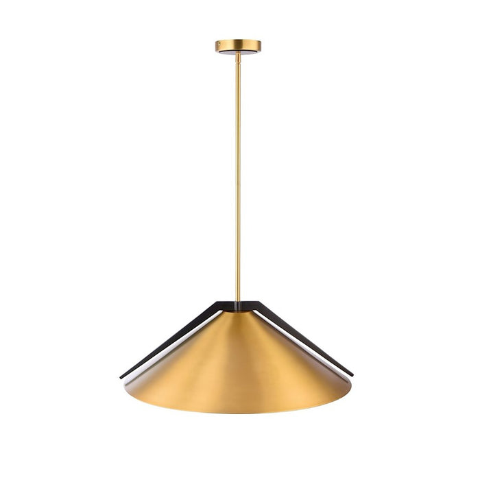 Artcraft Baltic 3 Light Pendant, Brass/Brushed Brass