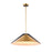 Artcraft Baltic 3 Light Pendant, Brass/Brushed Brass