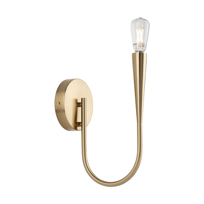 Artcraft Bronte 2 Light Wall Sconce, Brass