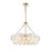 Artcraft Bloom 18 Light Chandelier, Brass/Clear - AC11962BR