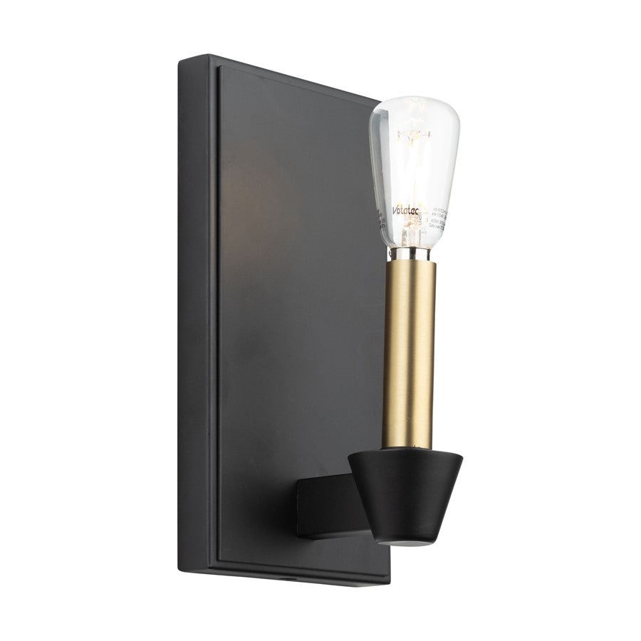 Artcraft Notting Hill 1 Light Wall Sconce, Black