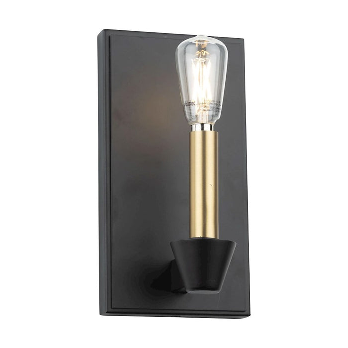 Artcraft Notting Hill 1 Light Wall Sconce, Black