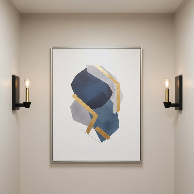 Artcraft Notting Hill 1 Light Wall Sconce, Black