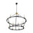 Artcraft Notting Hill 15 Light Chandelier, Black