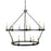 Artcraft Notting Hill 15 Light Chandelier, Black