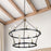 Artcraft Notting Hill 15 Light Chandelier, Black