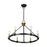 Artcraft Notting Hill 6 Light Chandelier, Black