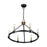 Artcraft Notting Hill 6 Light Chandelier, Black