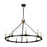 Artcraft Notting Hill 9 Light Chandelier, Black