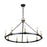 Artcraft Notting Hill 9 Light Chandelier, Black