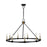 Artcraft Notting Hill 9 Light Chandelier, Black