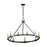 Artcraft Notting Hill 9 Light Chandelier, Black