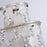 Artcraft Avara 2 Light Wall Sconce, Polished Nickel/Shell/Clear