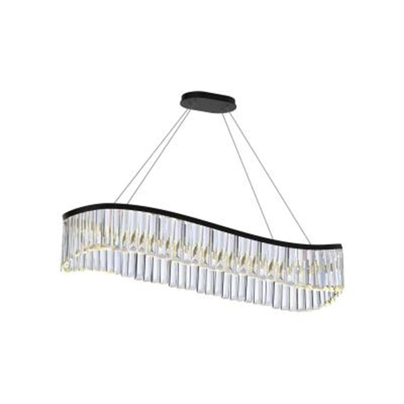 Artcraft Jules LED Island Light, Black