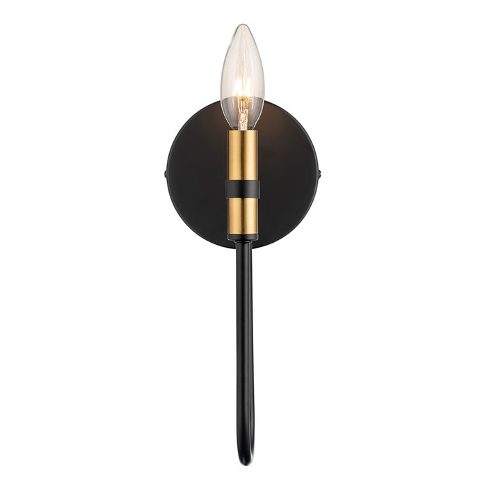 Artcraft Foundry 1 Light Wall Sconce, Black