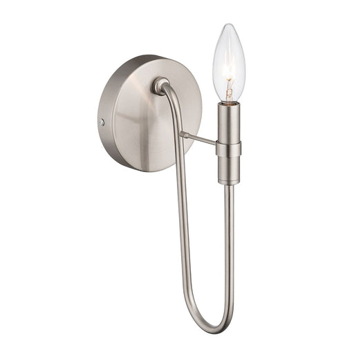 Artcraft Foundry 1 Light Wall Sconce, Brushed Nickel