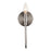 Artcraft Foundry 1 Light Wall Sconce, Brushed Nickel