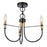 Artcraft Foundry 3 Light Pendant, Black